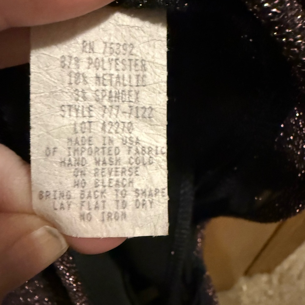 Olivia Matthew’s medium rose gold glitter party/night out dress - Picture 7 of 7